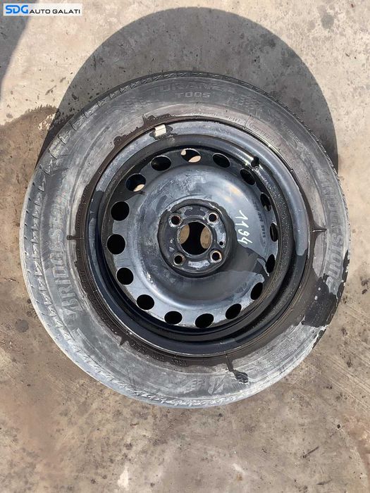 Janta Roata Rezerva Tabla Otel 185 65 15 R15 Renault Modus 2004 - 2012 [JNT0072]
