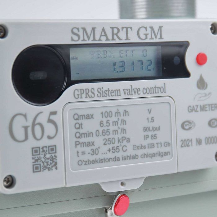 Новые счетчики газа SENSUS SMART G4 G6 G10 G16 G25 G40 G65