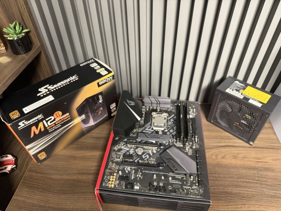 vand kit placa de baza+procesor+ram+sursa seasonic