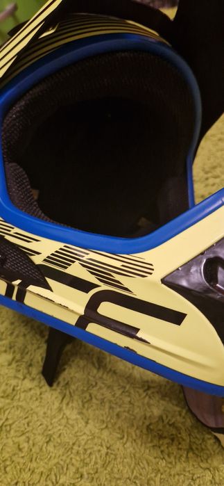 casca full face force+ochelari