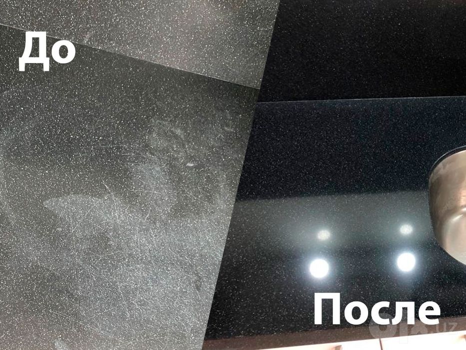 Палировка столешницы
