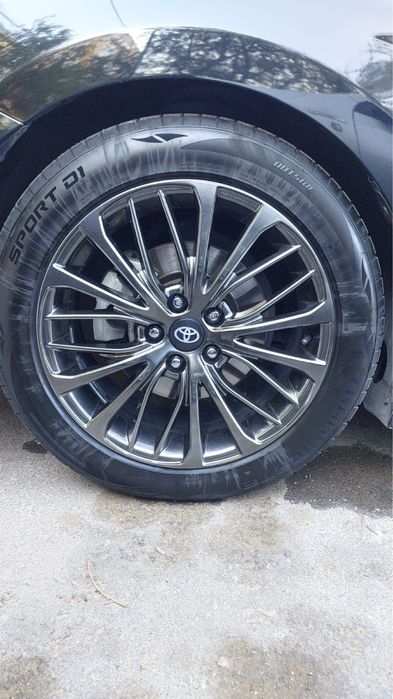 Новые диски R18 на камри 70