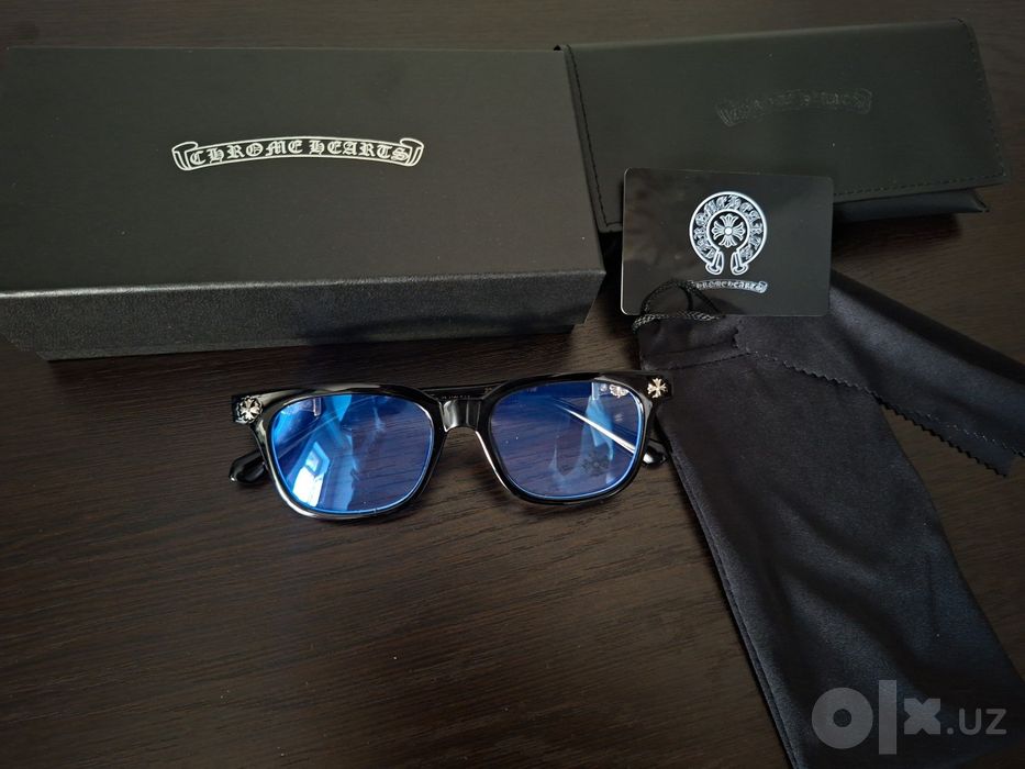 Очки Chrome Hearts Glasses (антиблик стекло)