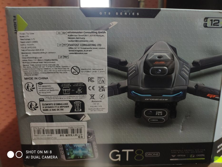 Drona Gt8 ideal pentru cadou