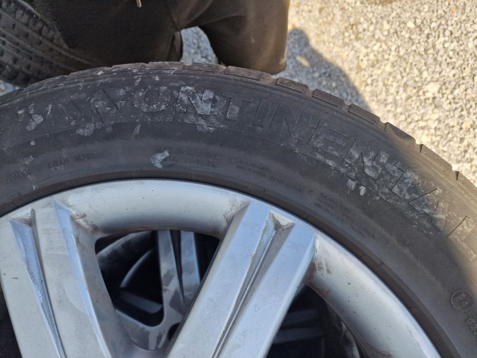 Гуми с Джанти за Audi Q7 235/60 R18 Continental dot 2017