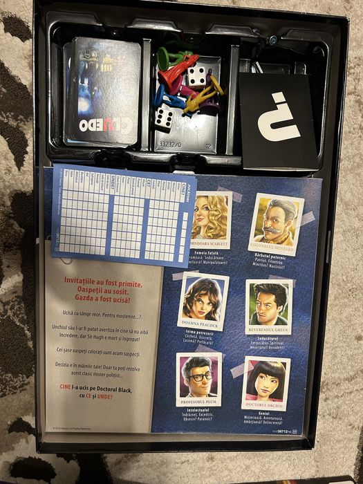 Jocuri de societate Cluedo si Dracuia