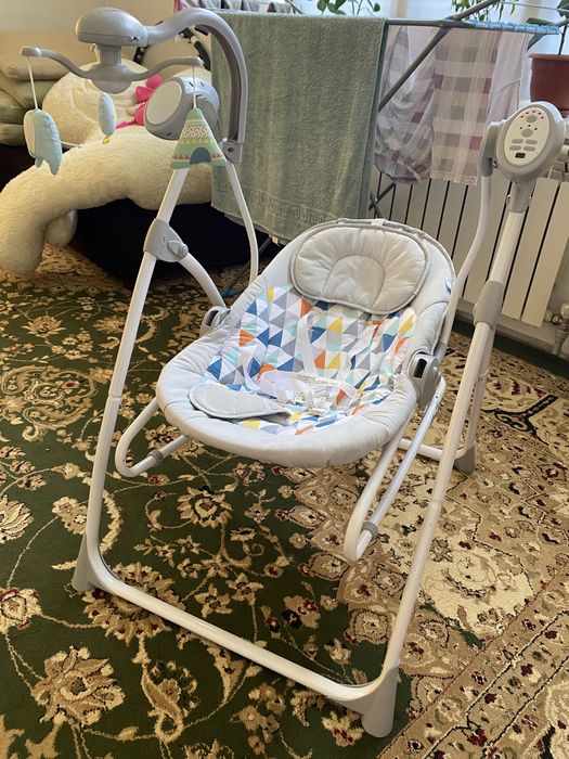 Электронные качели шезлонг