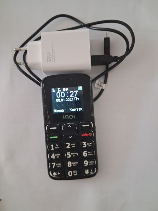 2 кнопочных телефона Nokia +  INOI рабочие