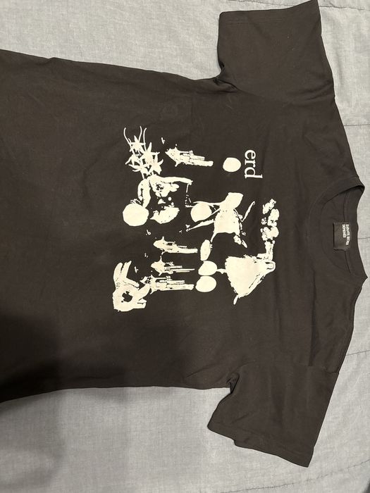 ERD T-shirt  Black Oversize