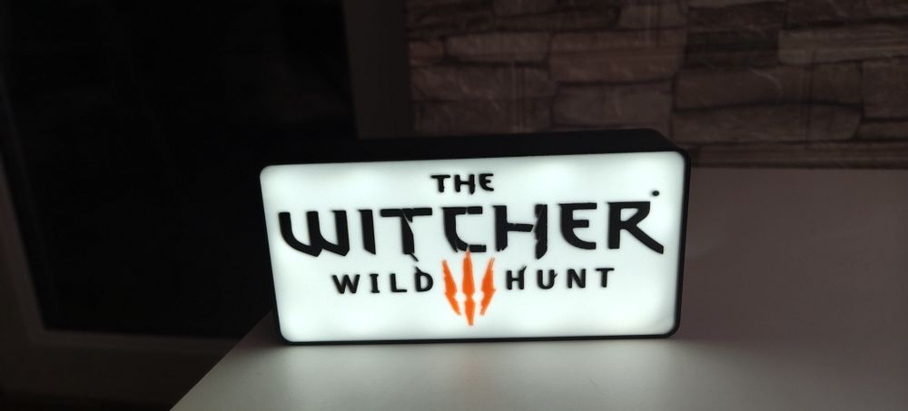 Lampa/lightbox The Witcher 3 Wild Hunt