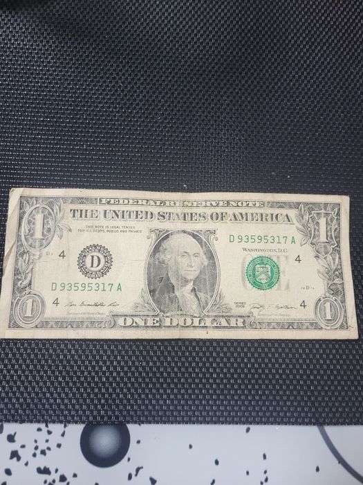 Bacnote 1 dolar .