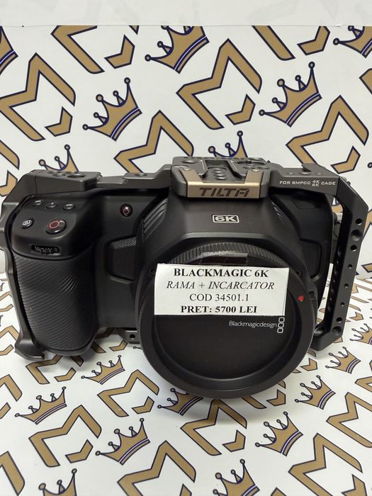 Blackmagic Pocket Cinema Camera 6K impecabil !