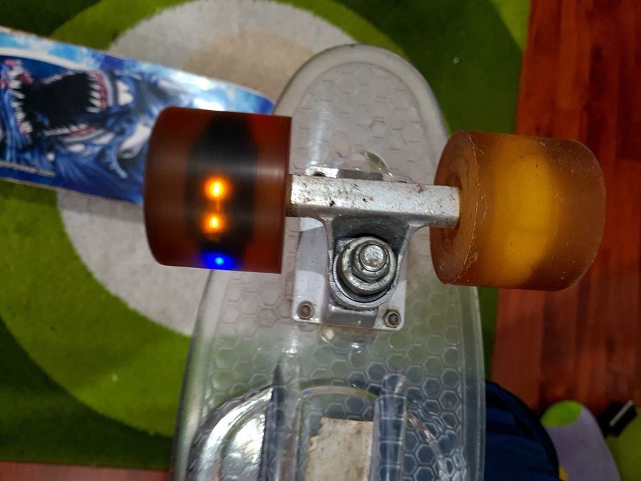 Skateboard lumini