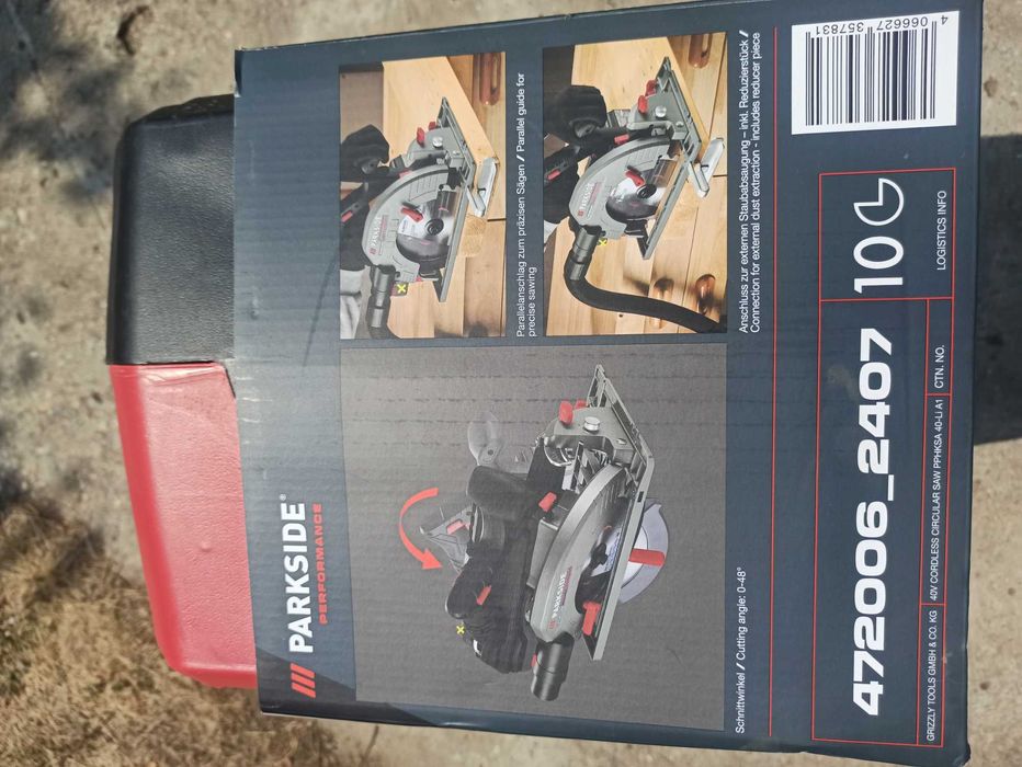 Circular Parksid profesional  nou sigilat