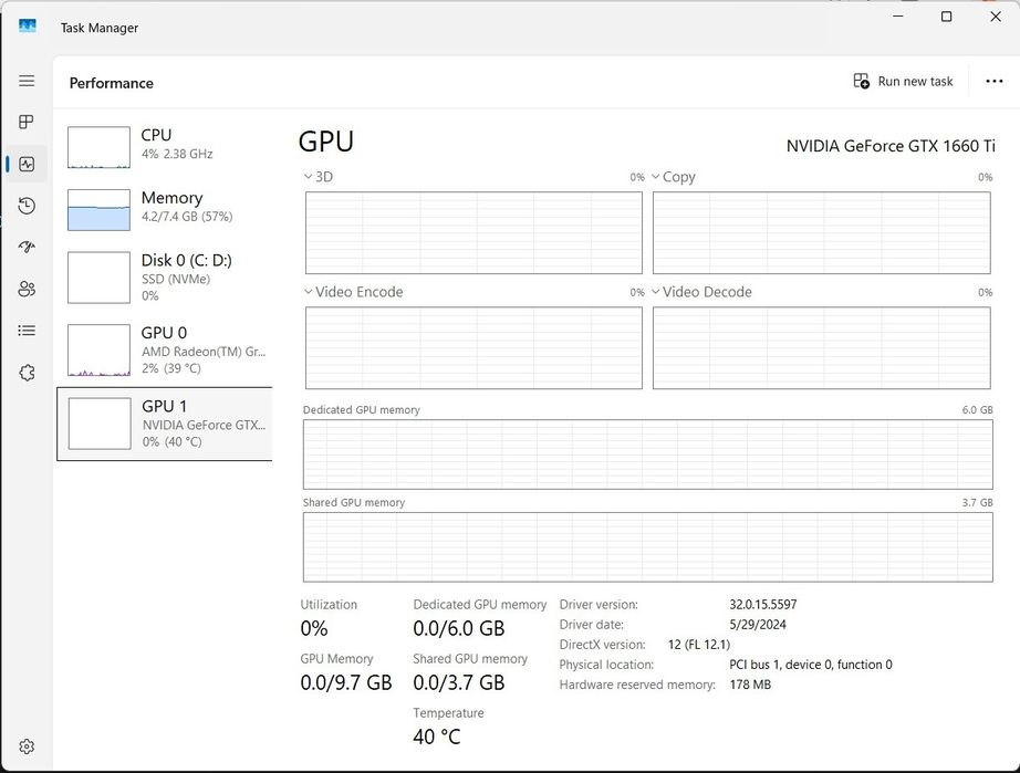 Laptop Gaming ASUS TUF A15 - Ryzen 7 4800H - GTX 1660 Ti - 512GB SSD
