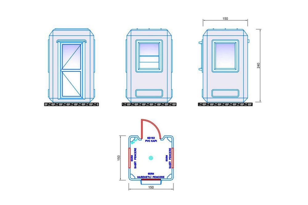 Модульная кабина ПО 1527