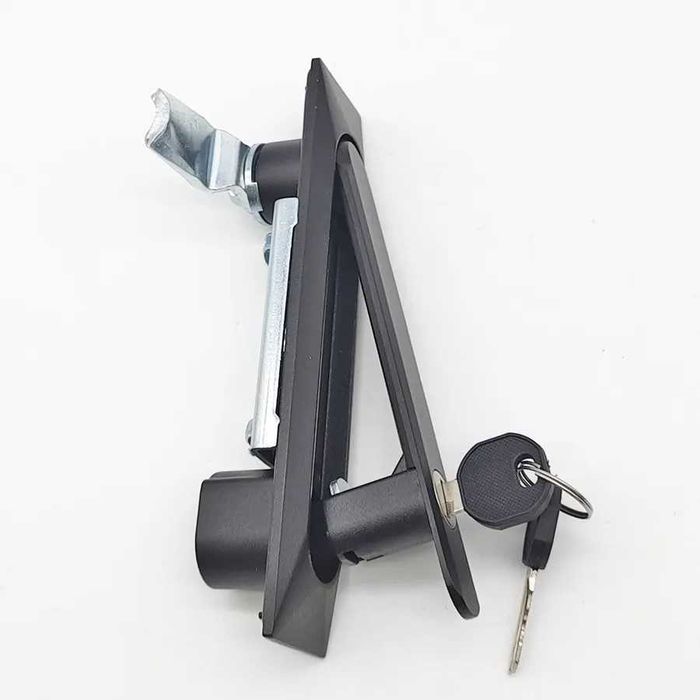 Maner rotativ cu cheie pentru usa rack, cofret sau dulap metalic