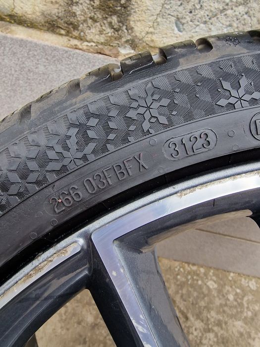 Jante OEM Skoda/WW  RS+Cauciucuri Continental WinterContact 225/40 R18