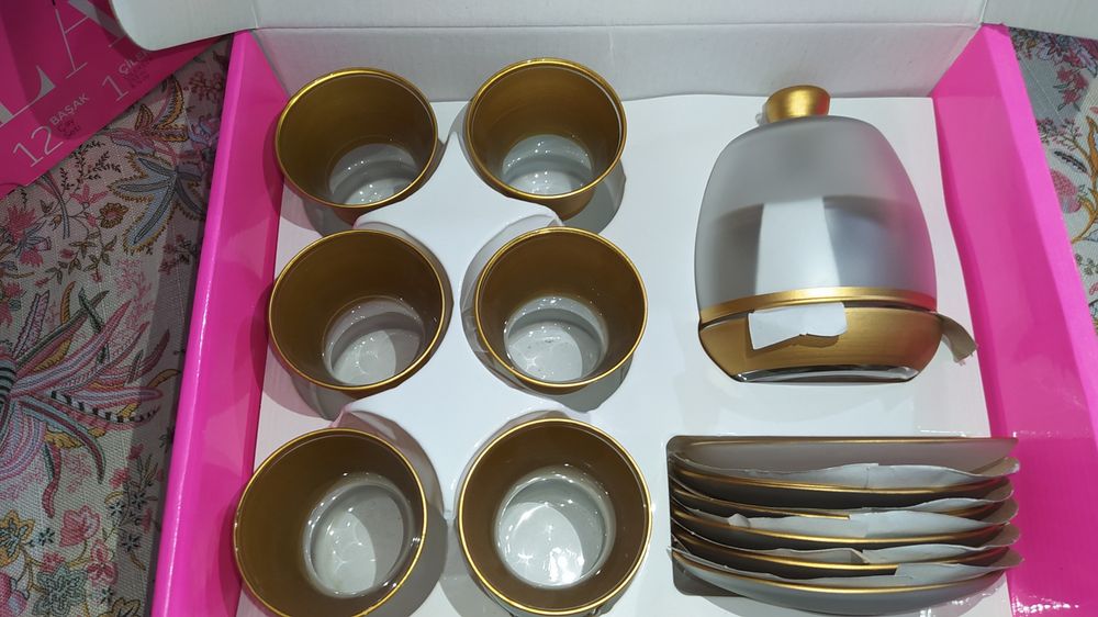 Турецкий чайный и кофейный сервиз от LE PLUS AIME