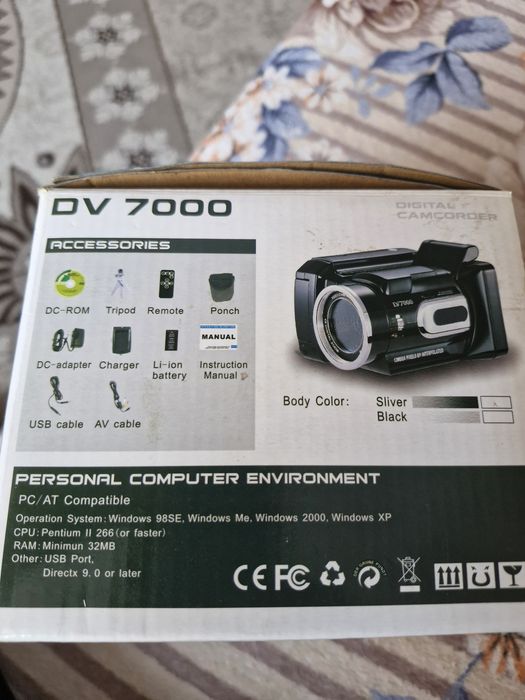 Продам Видеокамеру DV 7000.