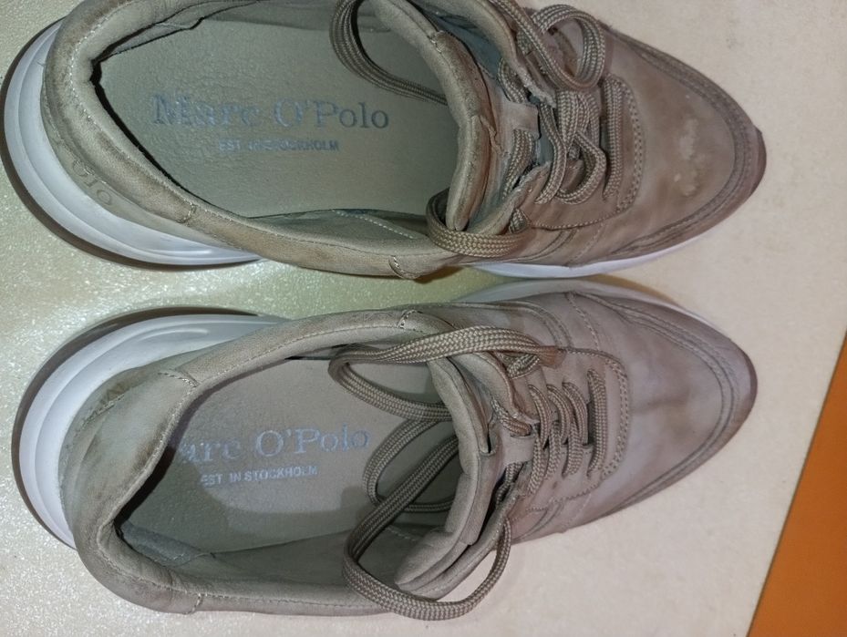 Marco Polo кожени сникърси N 38 - 32 лв