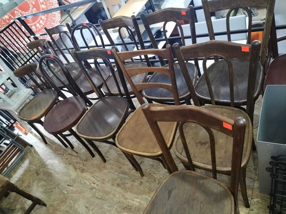 Scaun Vintage stil Thonet; Scaun Lemn Masiv