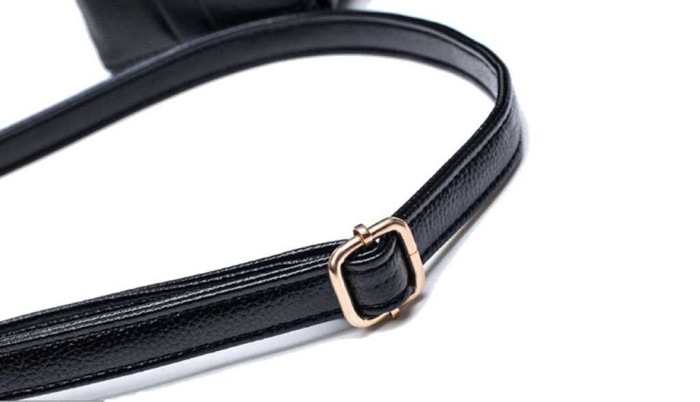 Елегантна чанта в черен цвят