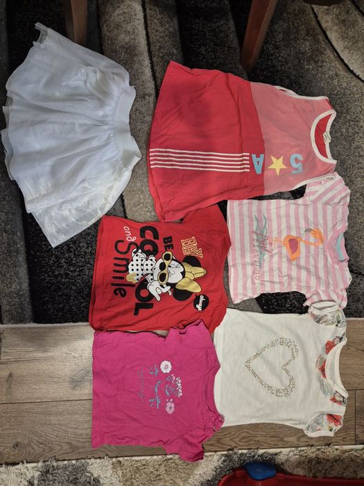 Блузи и панталони за момиче рр 80-86 целия лот 60 лв