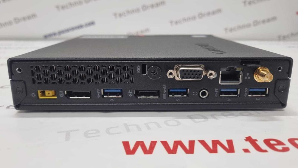 Lenovo ThinkCentre M900 Tiny – компактен Mini PC с Intel Core i7-6700T, 8GB RAM и 256GB SSD, подходящ за офис, обучение и ежедневна работа.