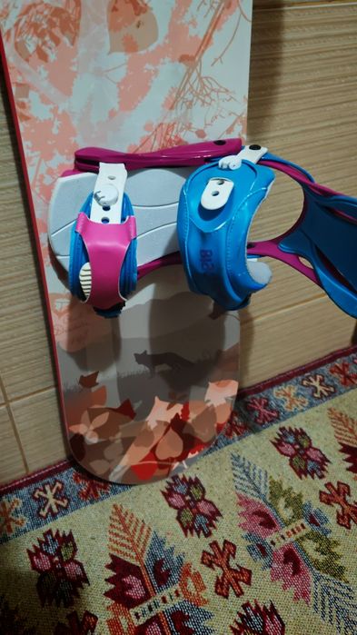 Placa snowboard 148 cm -legaturi boots burton