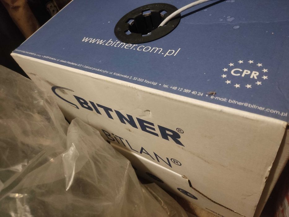 Кашон меден UTP кабел Битнер (Cat 5e) 305м.