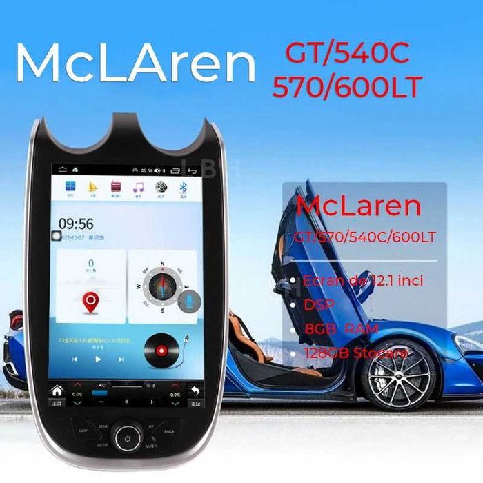 Navigație dedicată McLaren | Android