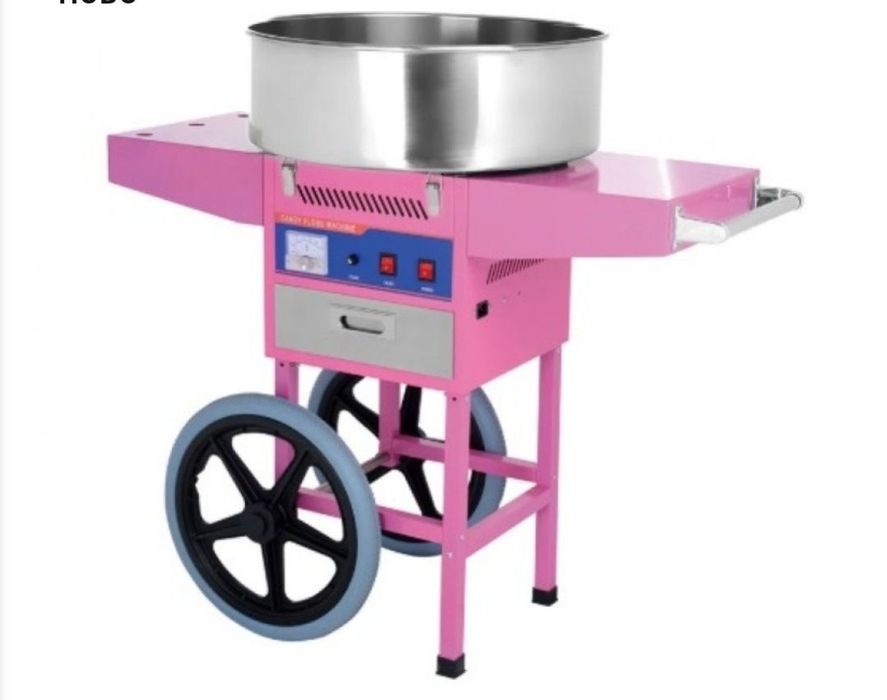 Захарен памук Ретро стил на количка Професионална Чисто нова