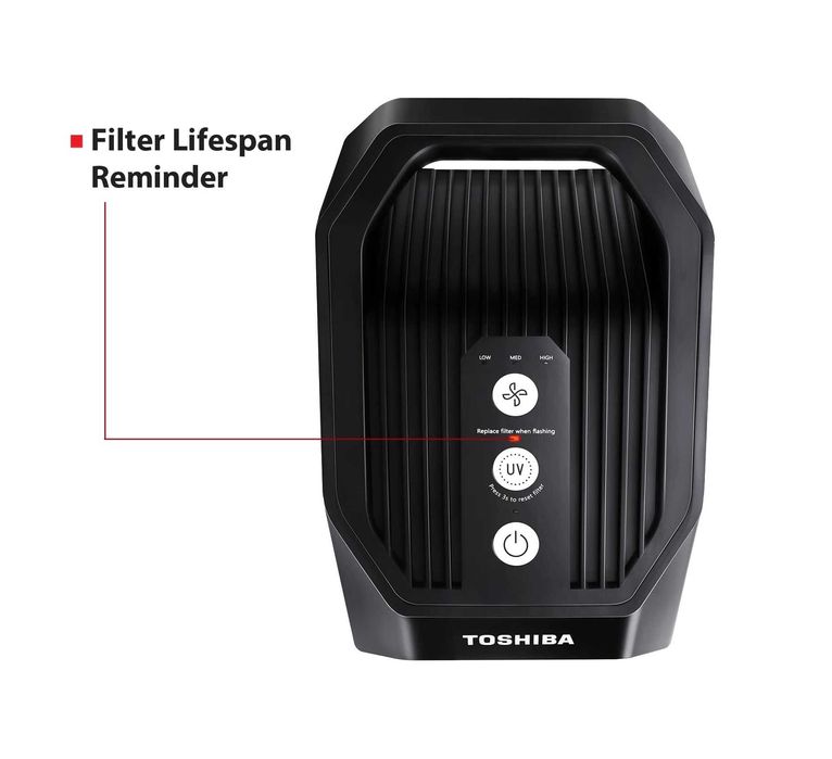 Пречиствател на въздух 3в1 Toshiba 53W UV стерилизация CADR 228 м³ч
