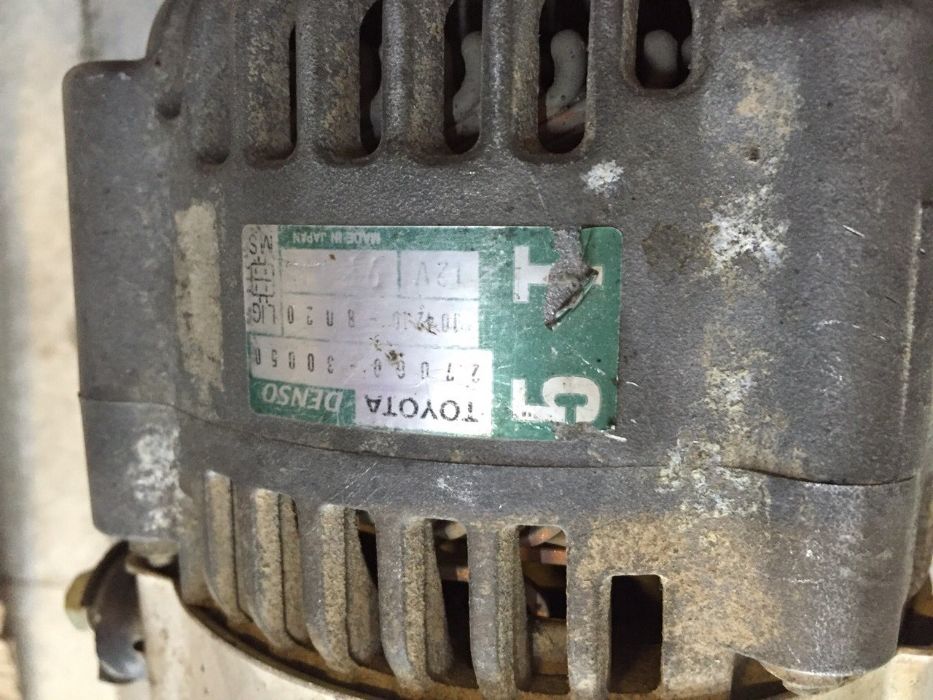 Динамо alternator DENSO за Toyota Land Cruiser 90 - FJ120 ; Ланд Круиз