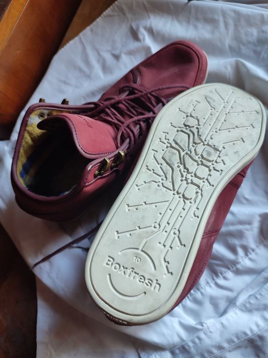 Ghete casual 44 vișiniu