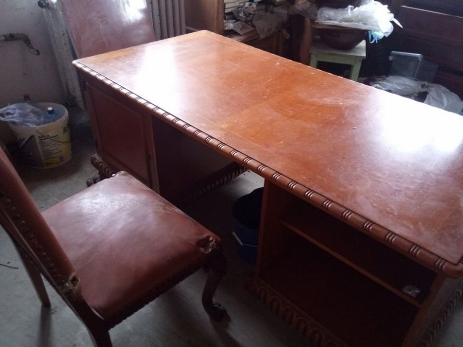 Set birou cu fotoliu ,masa si scaune