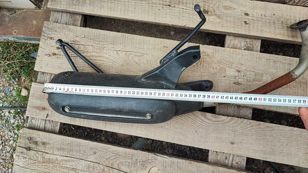 Глушитель японский, для мопеда Хонда 110 куб.см