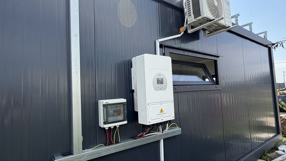 Casa modulara 21mp, off grid complet utilata