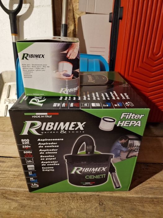 Aspirator cenusa Ribimex 15 litri, 800W