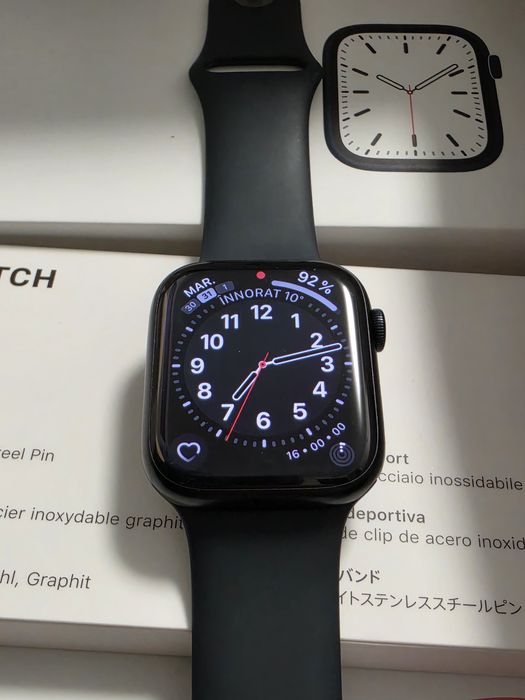 Apple watch,  seria 7, 45 mm