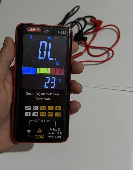 Aparat de masura digital multimetru UNI-T UT122