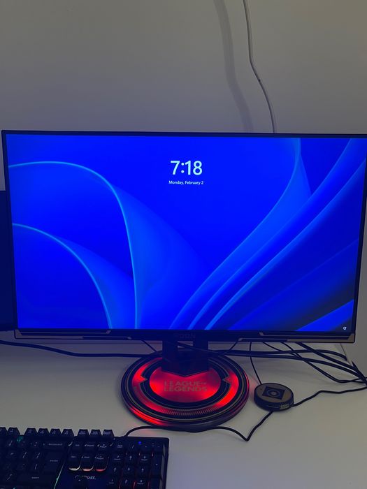 League of Legends edition gaming agon by aoc