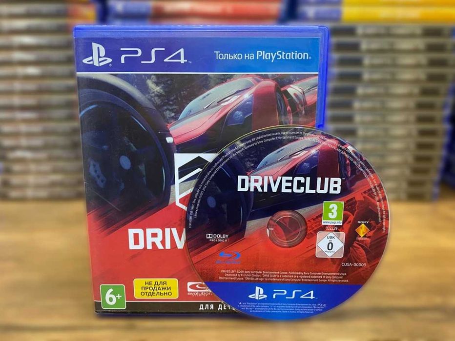 Driveclub PS4/PS5 Гонки Пс4/ Большой Выбор Игр