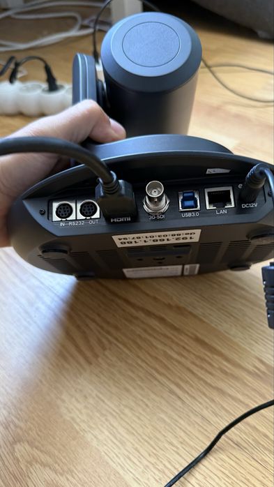 Cameră PTZ EVERET EVP220 Full HD | HDMI | USB 3.0 | LAN | 3G-SDI | Funcționează perfect
