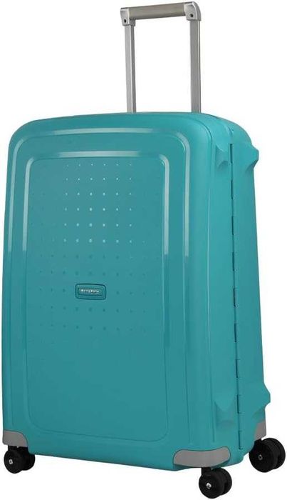 Чемодан Samsonite S'Cure Spinner Suitcase, Aqua blue! Made in Europe!