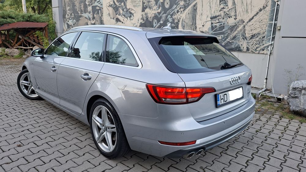 Audi A4-b9 2017 quattro-3 S-line - piele-automat 2.0 tdi -190 cp led -bi xenon