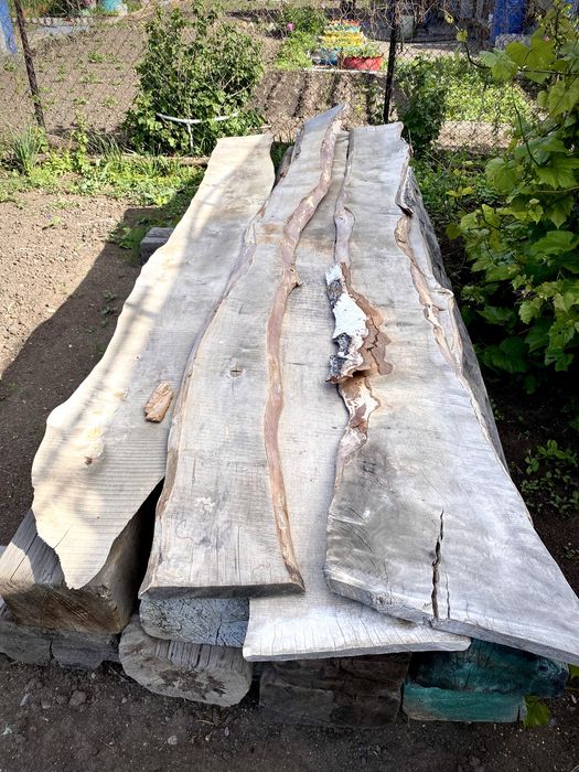 Березовая доска необрезная. 25мм