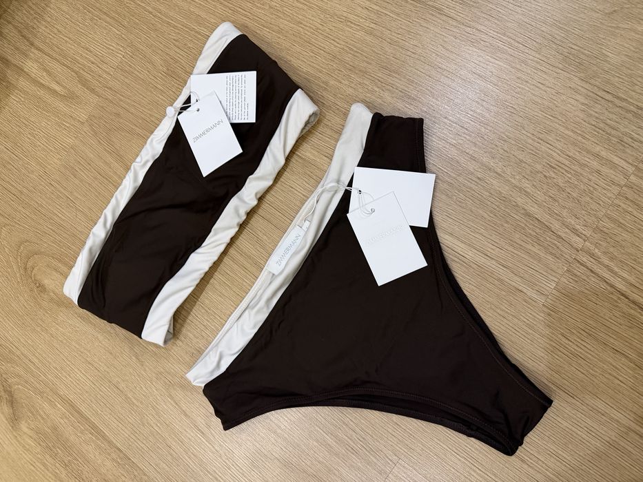 Бански костюм с висока талия Zimmermann