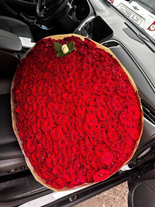 Доставка Роз по Ташкенту. 101роща от 650000сум + доставка